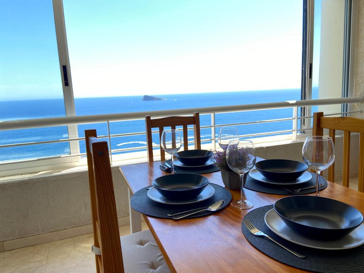 Apartamento Torre Levante, Primera Linea De Playa Benidorm Kültér fotó