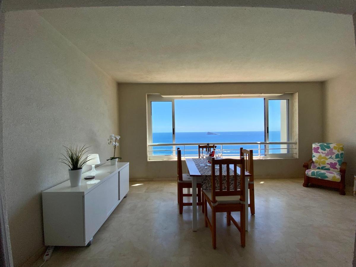 Apartamento Torre Levante, Primera Linea De Playa Benidorm Kültér fotó