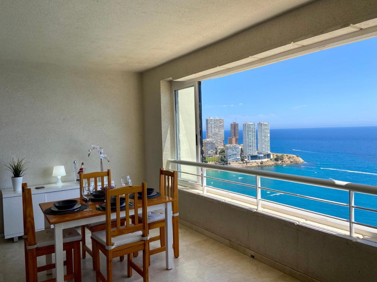 Apartamento Torre Levante, Primera Linea De Playa Benidorm Kültér fotó