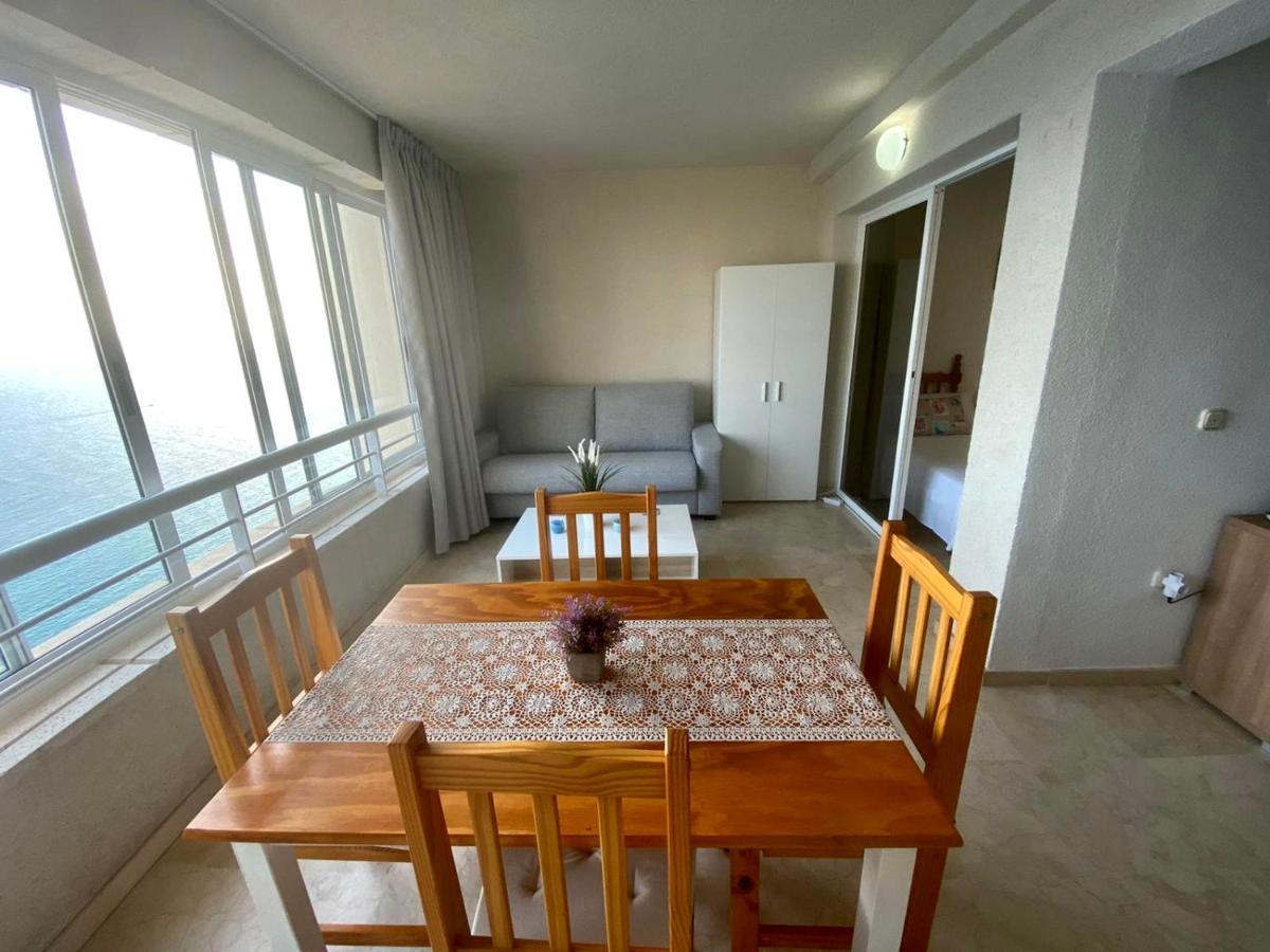 Apartamento Torre Levante, Primera Linea De Playa Benidorm Kültér fotó